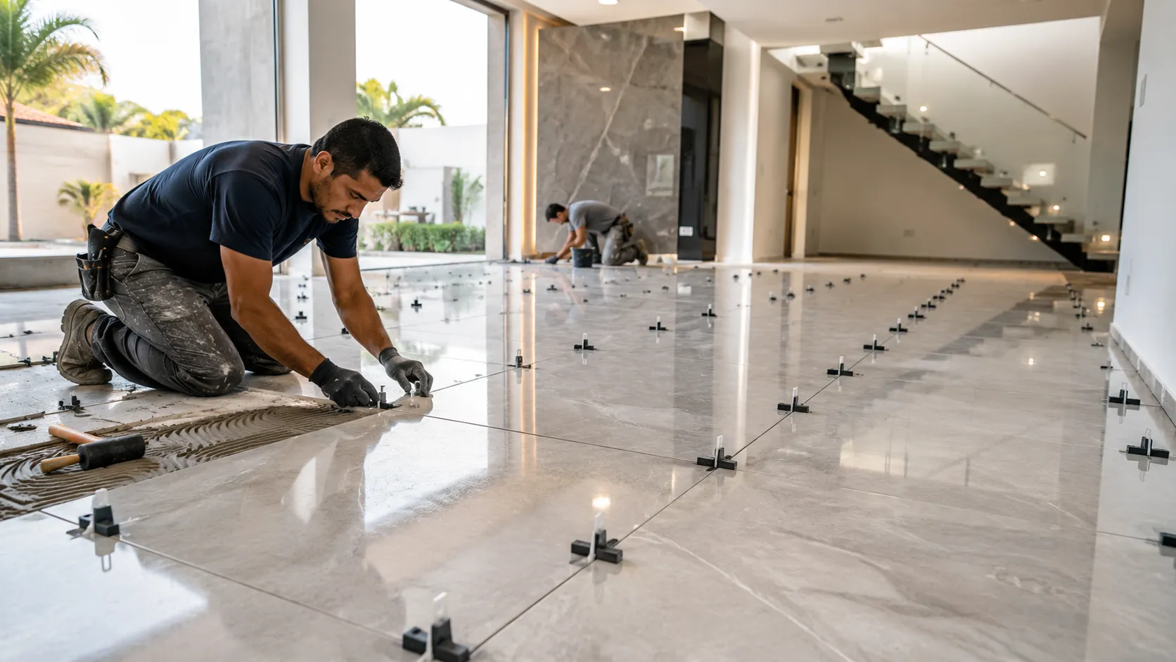 Assentamento de Piso e Porcelanato em Niterói